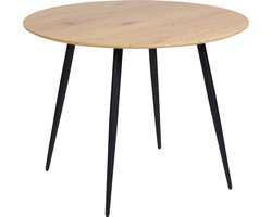 Eettafel BJORKA Lichtbruin 100 cm 100 cm