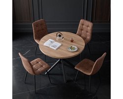 Eettafel - Bruin - Ganeey