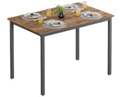 Eettafel - bureau - keukentafel - duurzame houten spaanplaat - 70 cm x 110 cm x 77 cm