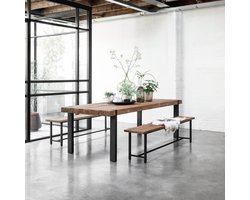 Eettafel Cavallo - 250x100cm - naturel