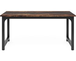 Eettafel - Eettafels - Keukentafel - Industrieel - Voor 6 Personen - Rechthoekig - Voor Woonkamer, Eetkamer, Keuken