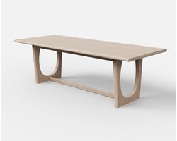 Eettafel Flow eikenhout 95x180 CM - Naturel