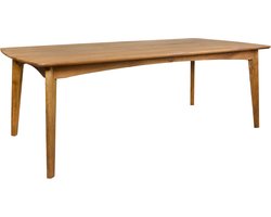 Eettafel Lerma - Mangohout - Naturel - 240x78x105 cm (BxHxD)