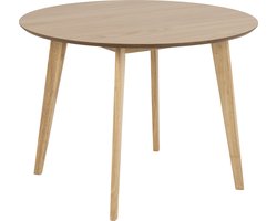 Eettafel Levi MDF Naturel Ø105cm - Giga Living