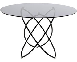 Eettafel Molekular Ø120cm zwart Kare Design