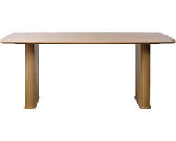 Eettafel Naturel Eikenhout - 1-2 personen - 190x100x75cm - Nola