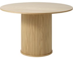 Eettafel Nola Naturel Ø120 cm - Giga Living