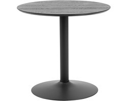 Eettafel Ø 80 cm Lathan Zwart