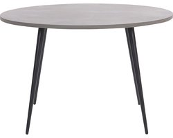 Eettafel ODEON Grijs beton-effect 120 cm 120 cm