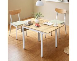 Eettafel – Opklapbare Keukentafel – 2-4 Personen – Kleine Ruimte Oplossing