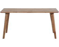 Eettafel Oslo Mangohout Naturel 160cm - Giga Meubel