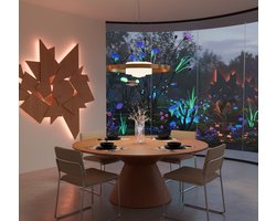 Eettafel Ovaal Mangohout Industrieel – Medahomestore Jagger Max 240x110x76 cm – Nature Smooth Houten Tafel met Modern Conisch Onderstel – Robuuste Landelijke Design Eettafel