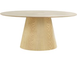 Eettafel Ovaal Naturel - 160x90x75cm - Eettafel Bolton - House Nordic