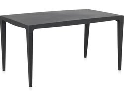 Eettafel - Tuinmeubel Tafel - Binnen en Buiten - UV-bestendig Antislip - 140 cm Lengte - Antraciet