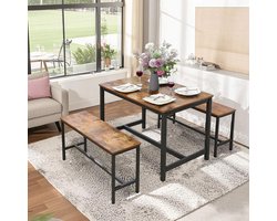 Eettafelbanken – Set van 2 – Banken Voor Eettafel – Keukenbanken