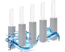 Effectieve Pumice Steen Schoonmaakblokken voor Toilet, Badkamer en Keuken - 5 Stuks voor Hardnekkige Vlekken en Kalkverwijdering