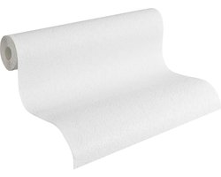 Effen behang Uni behang Papiertapete Wit 282910 | Online behang bestellen