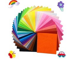 Effen katoenen stof in 50 kleuren, 20x20cm vierkantjes voor naaien, patchwork, quilten en knutselen