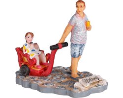 Efteling - Efteling-bezoekers: Zijn we d'r al? - l7,5xw4,5xh6,5cm - Woonaccessoires en seizoensgebondendecoratie