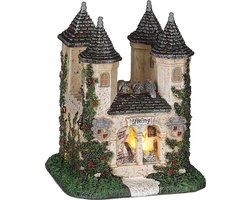 Efteling - Kasteel van Doornroosje battery operated - l9xb9xh11cm - Woonaccessoires en seizoensgebondendecoratie