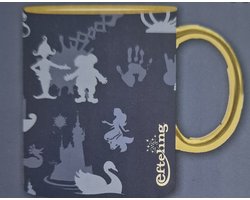 Efteling Mok - Beker - Blauw/Goud - Geschenkverpakking