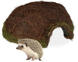 egelhuis - iglo - schuilplaats - overwinteren - rotan - 20 x 52 x 45 cm - natuur