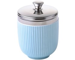 Egg Coddler Blauw - Leuk voor bij het ontbijt - Pocheren - Gepocheerde eieren - Makkelijk gepocheerd ei - paasontbijt of paasbrunch
