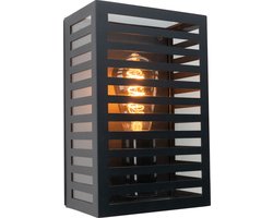 EGLO Alamonte 3 Wandlamp Buiten - E27 - 26 cm - Zwart