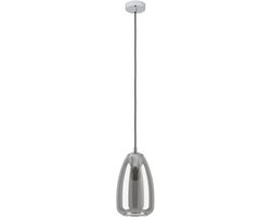 EGLO Alobrase Hanglamp - 1 lichts - Ø20 cm - E27 - Chroom