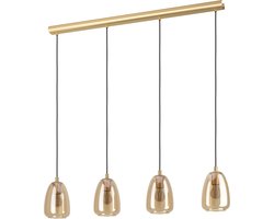 EGLO Alobrase Hanglamp - E27 - 108 cm - Koper/Amber