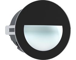EGLO Aracena Inbouwarmatuur Buiten - LED - Ø 12,5 cm - Zwart
