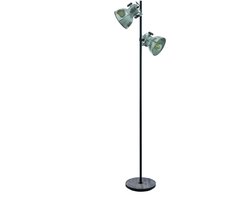 EGLO Barnstaple Vloerlamp - E27 - 158 cm - Bruin/Zwart