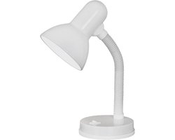 EGLO Basic Tafellamp/Bureaulamp - E27(excl) - 30 cm - Wit
