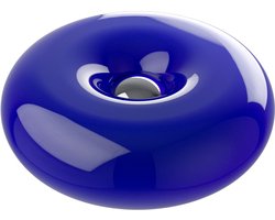 EGLO Basile Tafellamp - Wandlamp - LED - Ø 30 cm - Chroom/Blauw