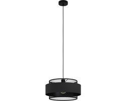 EGLO Bazely Hanglamp - E27 - 40 cm - Zwart