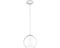 EGLO Bolsano - Hanglamp - 1 Lichts - Ø200MM. - Chroom - Wit, Helder