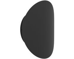 EGLO Briale Wandlamp Buiten - 20 cm - Zwart - Instelbaar wit licht (warm, neutraal en daglicht)
