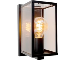 EGLO Budrone Wandlamp Buiten - E27 - 27 cm - Zwart