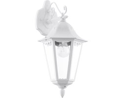 Eglo - Buiten-Wandlamp Neerwaarts Wit Navedo