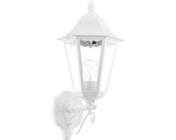 Eglo - Buiten-Wandlamp Opwaarts Wit Navedo