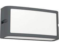 EGLO Camarda Wandlamp buiten - LED - 22 cm - antraciet
