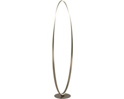 EGLO Camerota Vloerlamp - 142,5 cm - Donker Brons/Wit - Instelbaar wit licht - Dimbaar