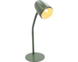 EGLO Carlo Tafellamp - Bureaulamp - E14 - 46 cm - Groen - Kantelbaar