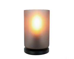 EGLO Colomera Tafellamp - E27 - 19,5 cm - Zwart/Mat Grijs