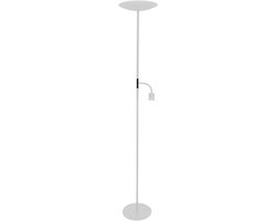 EGLO Conivarino Vloerlamp - Leeslamp - LED - 170 cm - Wit - Dimbaar