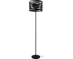 EGLO Cremella Vloerlamp - E27 - 151 cm - Zwart