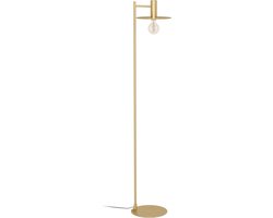 EGLO Escandell Vloerlamp - E27 - 156 cm - Goud - Staal