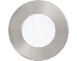 EGLO Fueva 1 - Inbouwspot - LED - Ø85mm. - Nikkel-Mat - 3000K