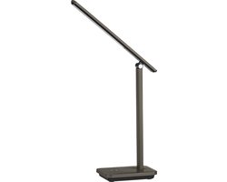 EGLO Iniesta Tafellamp - LED - 35 cm - Zwart - Dimbaar