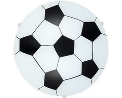 EGLO Junior 1 Plafond- en Wandlamp - E27 - Ø 24,5 cm - Voetbal - Kinderkamer